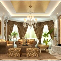 Rèm cửa biệt thự cao cấp