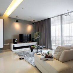 Ý tưởng chọn rèm phòng khách chung cư