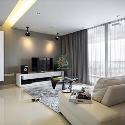Rèm vải Hàn Quốc phù hợp với căn hộ hiện đại