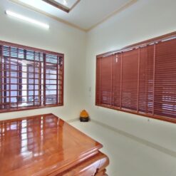 Rèm sáo gỗ cho cửa sổ phòng khách