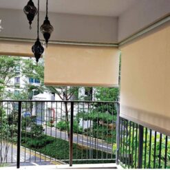 Rèm che nắng ban công tự cuốn