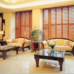 Rèm sáo gỗ cao cấp cho các không gian