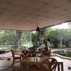 Bạt che trong suốt - Bạt che ngoài trời