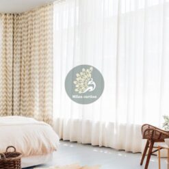 Rèm vải phòng ngủ chống nắng 100%
